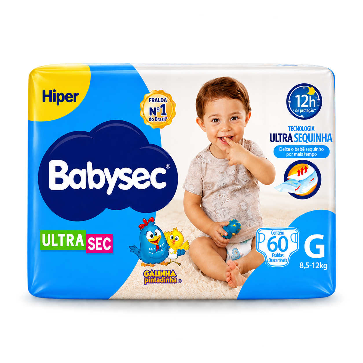Fralda Babysec Pacotão